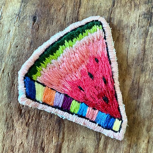 Beginner Embroidered Patch Workshop - In Person